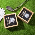 Henkilökohtainen Monogrammi Initial Name Golf Ball Gift Set Club Kilpailu Souvenir Syntymäpäivälahja Golf Lover Golferille