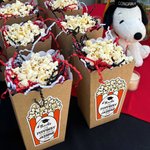 Personalised Popcorn Graduation Cap Waterproof Stickers with Name and Year Graduation Party Decoration Favor for Graduates