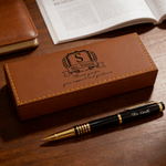 Personalized Thank You for Your Support and Guidance Pen Set with Name and Initial Daily Use Teacher's Day Gift for Teachers Professors