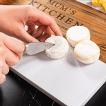 Personalised Engraved Text Acacia Wood Marble Texture 11 Pcs Chopping Board Coaster Set with Bowl and Spoon Mother's Day Gift for Mom Family