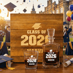 Personalized Engraved Graduation Cap Decanter with Name and Year Graduation Party Birthday Gift for Graduate Teacher