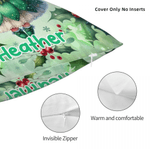 Personlig vakker fødselsblomst Fe Mykt kasteputetrekk med navn Hjemmeinnredning Daglig bruk Bursdagsgave til små jenter