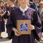 Personalizzato Classe 2026 Palloncino Nome Anno Foto Libro degli ospiti con penna a sfera e adesivi Regalo ricordo di laurea per laureati
