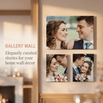 Personalized Photos Canvas Prints Wall Displays Modern Living Room Decor Set of 3 Ship from USA Housewarming Anniversary Gift for Couple