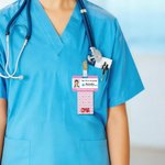 Personalized Heart Bear ID Card Badge Buddy with Name Hospital Nursing Clinicals Nurse Day Valentine's Day Gift for Nurse Lover