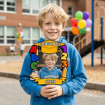 Personalized Congrats 2026 Graduation Hand Fan with Name and Wooden Handle Graduation Ceremony Party Gift for Graduates