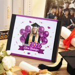 Gepersonaliseerde Class of 2026 Balloon Photo Cash Gift Card Survival Box College Zorgpakket met 20 kaarten High School Graduation Gift voor studenten