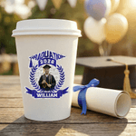 Personalized Graduation Photo Waterproof Sticker with Name and Year Packaging Use Graduation Season Gift for Graduate