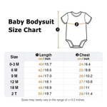 Personalized Heart Puzzle 100% Cotton Baby Bodysuit T-shirt Matching Outfit with Name and Title Mother's Day Birthday Gift for Newborn New Mom
