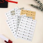 Personalisierte Graduation Cap Design wasserdichte Aufkleber mit Namen Return Address Label Graduation Party Graduation Ankündigung für Absolventen