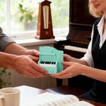 Porte stylo personnalisé en 3D avec nom et texte pour piano, usage quotidien Cadeau d'anniversaire pour professeur de piano, étudiant