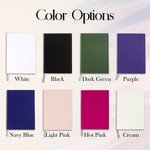 Personalized Wildflower Cute Things Say Do A5 Journal Notebook with Text Record Memories Mother's Day Birthday Gift for Mom Grandma