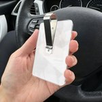 Foto personalizada de acrílico coche parasol clip con nombre y texto Accesorios de coche Regalo de cumpleaños para novias Amigos Hermanas
