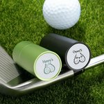 Tampon de balle de golf multicolore Club de compétition Souvenir Cadeau d'anniversaire pour amateur de golf Golfeur