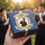 Personalized Graduation Photo Waterproof Sticker with Name and Year Packaging Use Graduation Season Gift for Graduate