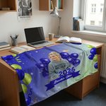 Personalisierte Klasse von 2026 Foto bunte Luftballons Banner mit Namen und Jahr Graduierung Feier Party Geschenk für Absolventen