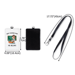 Personalized Photo Male Teacher Subject ID Badge Card Holder with Hanging Buckle and Text Teacher's Day Daily Use Gift for Male Teachers