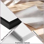 Personalized Photos Canvas Art Poster Frameless Framed Painting with Name Title Kindergarten Preschool Graduation Party Gift for Graduates Kids