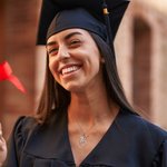 Personalized Grad Cap Zircon Heart Necklace with Name and Year Class of 2026 Graduation Birthday Gift for Graduates