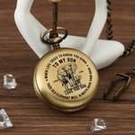 Montre de poche personnalisée avec nom gravé pour la fête des pères Cadeau d'anniversaire pour père fils