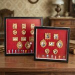 Personalized 3-12 Photos American Museum Photo Frame with Light Strip Study Room Decor Birthday Gift for Friends Family