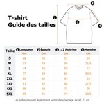 T-shirt 100% coton  personnalisé avec couleur et texte-Cadeau de fête des Mères et d'anniversaire pour les femme