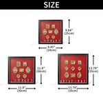 Personalized 3-12 Photos American Museum Photo Frame with Light Strip Study Room Decor Birthday Gift for Friends Family