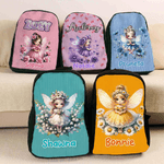 Cadeau d'anniversaire pour filles - sac à dos avec boite à crayons et sac à dos avec nom pour la rentrée des classes