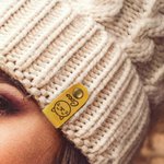 Etiquettes personnalisées en cuir PU pour le crochet avec rivets Lot de 5 cadeaux d'anniversaire pour les passionnés de crochet