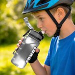 Personalised Gradient Colour 17 oz / 32 oz Sports Water Bottle with Name Daily Use Sports Gift for Teenager Sports Lovers