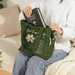 Gepersonaliseerde parelmoer effect geboorte bloem Corduroy grote tas met naam dagelijks gebruik Moederdag cadeau voor vrouwen