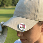 Personalized Golf Cart Golf Ball Marker Magnetic Hat Clip with Name Birthday Game Day Gift for Golf Player