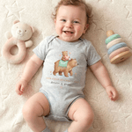 Personalised Cute Family Bear 100% Cotton Baby Bodysuit T-shirt Matching Outfit with Names First Mother's Day Gift for Newborn New Mom