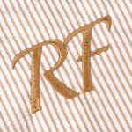 Personalizado Multicolor Bordado Rayas Bolsa de Maquillaje con Nombre Día de la Madre Fiesta de Novia Regalo para Madre Dama de honor