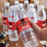 Gepersonaliseerde Congrats Class of 2026 Set van 20 Waterdichte Waterfles Etiketten Stickers met Naam School en Jaar Afstudeerfeest Cadeau voor Afgestudeerden