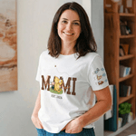 Personalized Classic Winnie the Pooh Multicolor Soft T-shirt Sweatshirt with Name and Year Birthday Mother's Day Gift for Mom Grandma