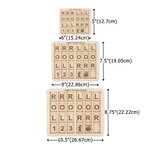 Personalized Classic Wooden Mahjong Charleston Practice Board with Text Mahjong Tournament Mahjong Night Gift for Mahjong Lover