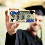 Personalisierte Glückwünsche Klasse der Graduierung hölzerne Geldhalter mit Namen und Jahr Graduierung Party Geschenk für Absolventen Studenten