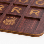 Personalized Classic Wooden Mahjong Charleston Practice Board with Text Mahjong Tournament Mahjong Night Gift for Mahjong Lover