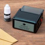 Personalised Graduation Cap Portable Address Sign Stamp with Name Daily Use Graduation Ceremony Gift for Graduates