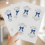 Personalisierte Bogen She Did It Wasserdicht Weinflasche Aufkleber Etiketten mit Namen Jahr Graduierung Geschenk für Absolventen