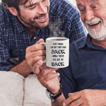 Personalized Bonus Dad Humorous Pattern Design 11 oz 15 oz Ceramic Mug with Name and Text Father's Day Birthday Gift for Step Dad Man