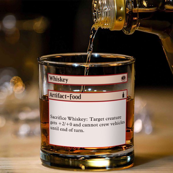 Personalisierte klassische Karte Design 10 oz Old Fashioned Rock Whiskey Glas mit Boden Text Geburtstagsgeschenk für Mann Barkeeper Whiskey-Enthusiasten
