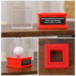 Personalisierte Golfball Display Stand mit Text Home Decor Game Day Geschenk für Golf-Enthusiasten