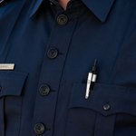 Personalisierte Polizei Baton Form Kugelschreiber mit Namen Büroartikel täglichen Gebrauch Geburtstag Graduierung Geschenk für Polizeiakademie Absolventen