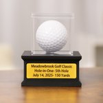 Personalisierte Golfball Display Stand mit Text Home Decor Game Day Geschenk für Golf-Enthusiasten