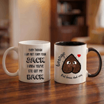 Personalized Bonus Dad Humorous Pattern Design 11 oz 15 oz Ceramic Mug with Name and Text Father's Day Birthday Gift for Step Dad Man