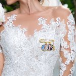 Personalized 1-5 Photos Lapel Brooch Pin with Name Pendant Engagement Wedding Gift for Bride Groom Father