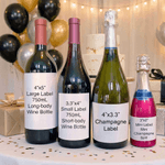 Personalisierte Bogen She Did It Wasserdicht Weinflasche Aufkleber Etiketten mit Namen Jahr Graduierung Geschenk für Absolventen