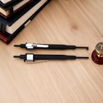 Personalisierte Polizei Baton Form Kugelschreiber mit Namen Büroartikel täglichen Gebrauch Geburtstag Graduierung Geschenk für Polizeiakademie Absolventen